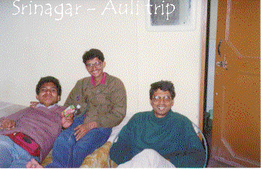 Sambit, Manas and Dr. Mukerjee