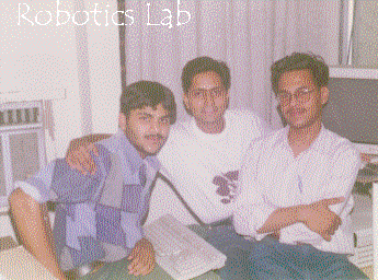Mayank, Suman and Atul - Rob. Lab.